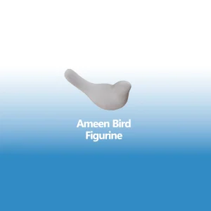 Ameen Bird Figurine (Grey)