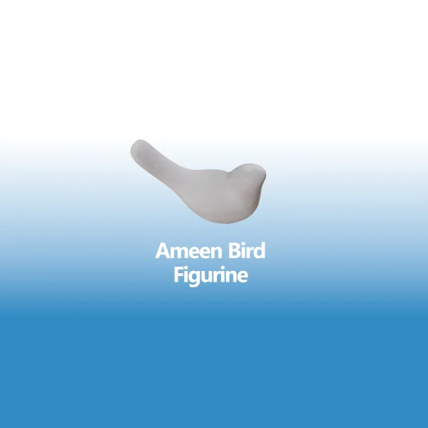 Ameen Bird Figurine (Grey)