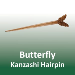Butterfly Kanzashi Hairpin