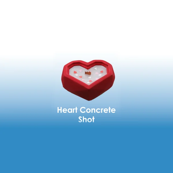 Heart Concrete Shot