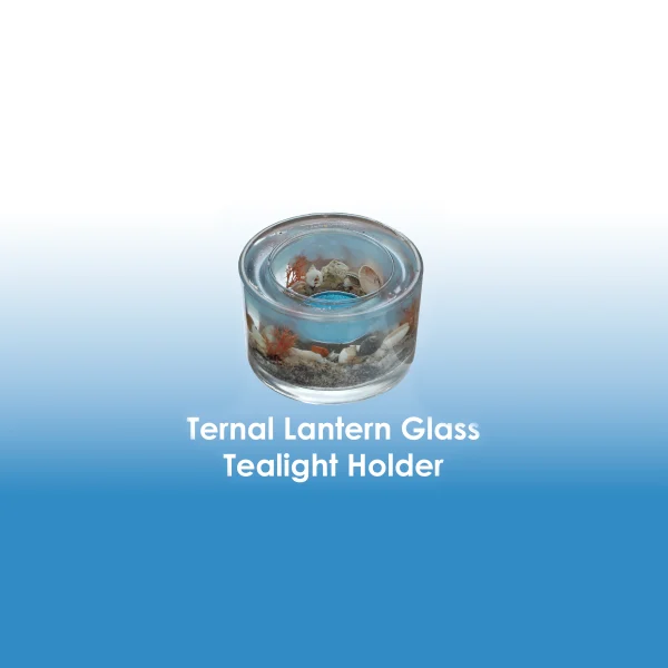 Eternal Lantern Glass Tealight Holder