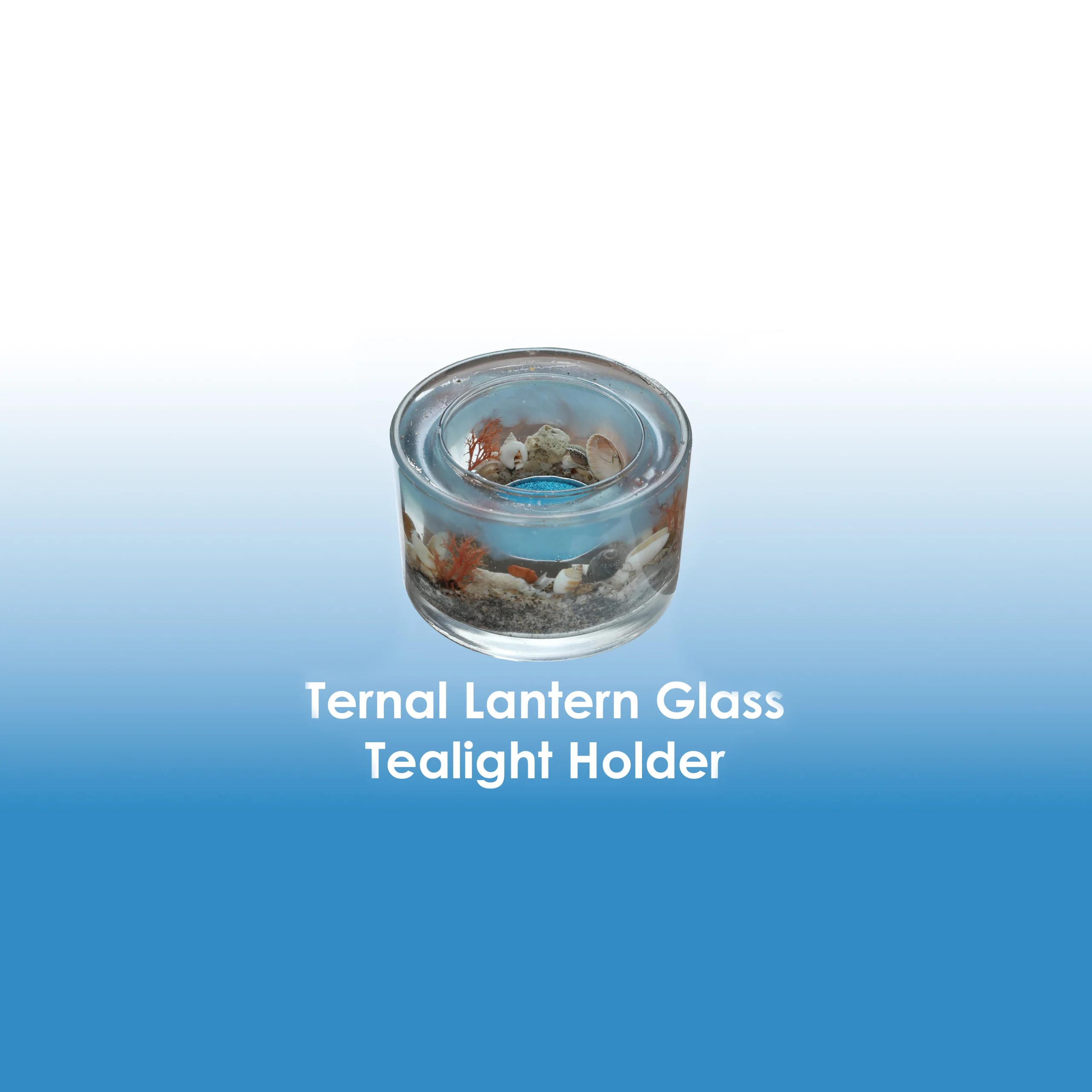 Eternal Lantern Glass Tealight Holder